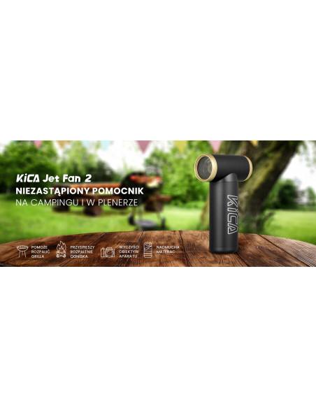 Dmuchawa wielofunkcyjna FeiyuTech KiCA JetFan 2 - czarna