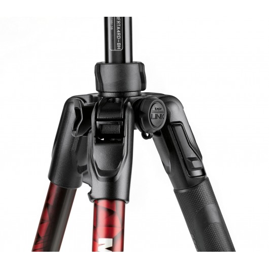 BEFREE Advanced Twist czerwony statyw Manfrotto