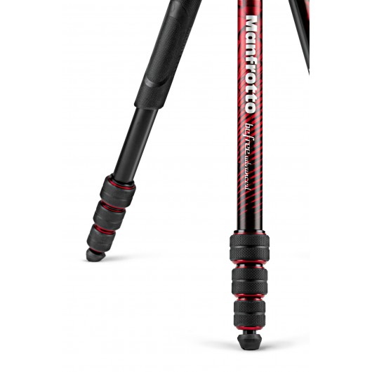BEFREE Advanced Twist czerwony statyw Manfrotto