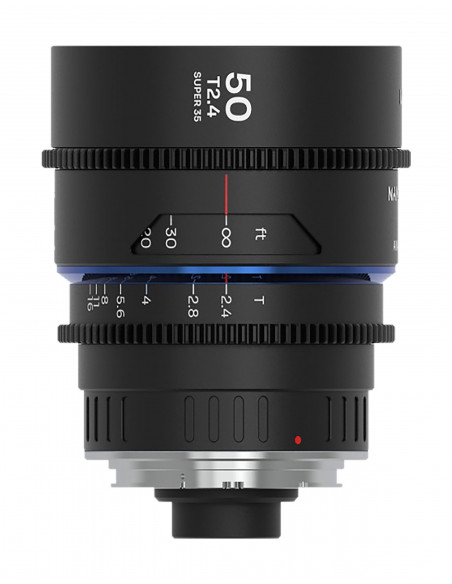 Obiektyw Venus Optics Laowa Nanomorph 50 mm T2,4 1,5X S35 Blue do Arri PL / Canon EF