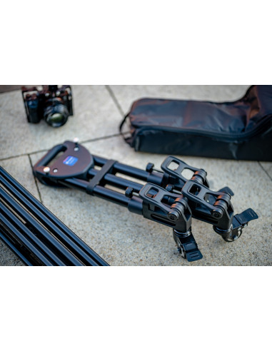 Wózek do statywu Fire Wheels - czarny