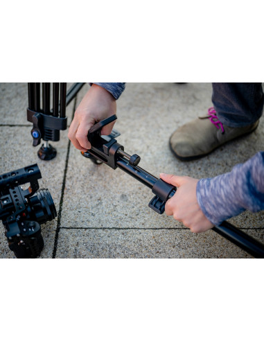 Wózek do statywu Fire Wheels - czarny