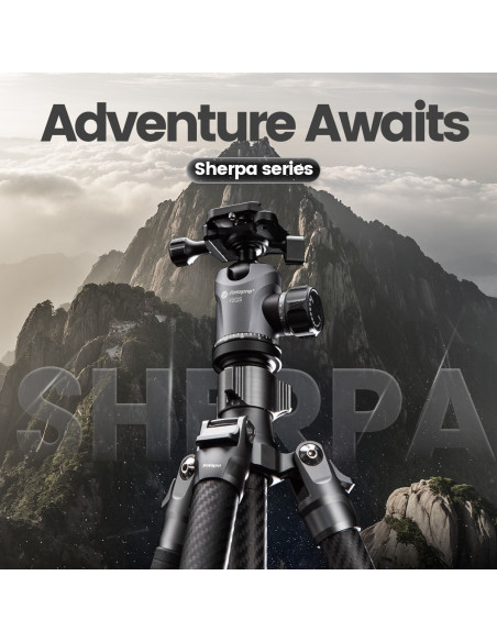 Statyw Fotopro Sherpa Plus - czarny