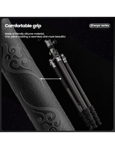 Statyw Fotopro Sherpa Plus - czarny