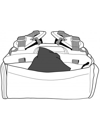 Pokrowiec przeciwdeszczowy Wandrd Rainfly Medium - czarny