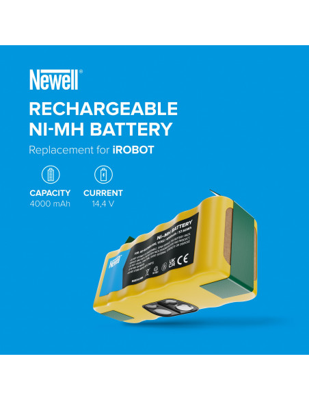 Akumulator Newell zamiennik 11702, GD-Roomba-500, VAC-500NMH-33 do iRobot