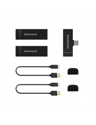 Zestaw do bezprzewodowej transmisji dźwięku Saramonic Blink Go-U2