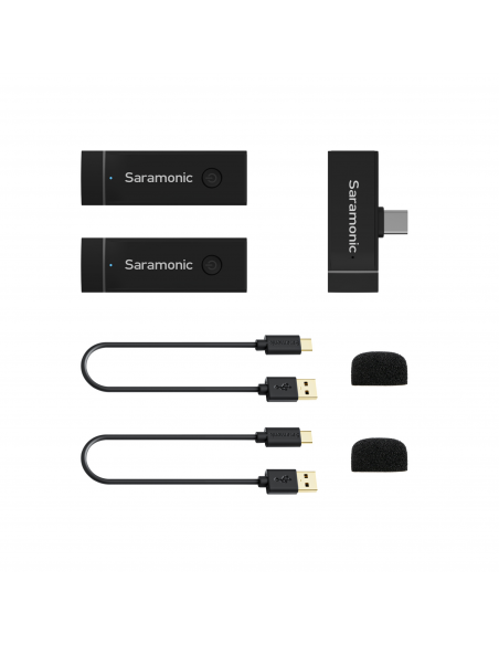 Zestaw do bezprzewodowej transmisji dźwięku Saramonic Blink Go-U2