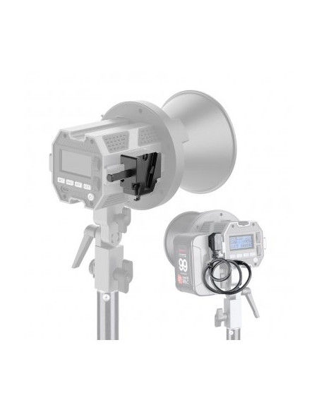 COLBOR adapter do baterii V-Mount + kabel D-tap to usb-c do lamp CL-60, CL-60R, CL-100X