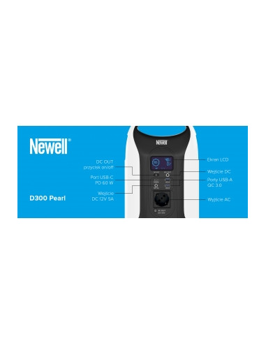 Power Station Newell Pearl AC 283 Wh PD 60 W