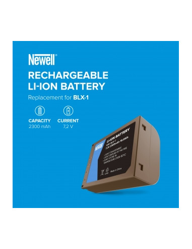 Akumulator Newell zamiennik BLX-1 USB-C do Olympus
