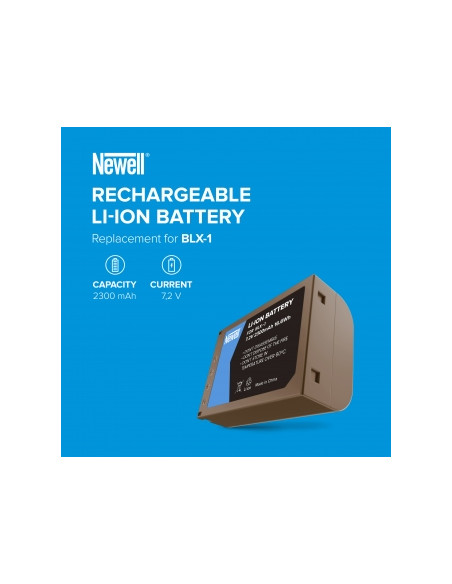 Akumulator Newell zamiennik BLX-1 USB-C do Olympus