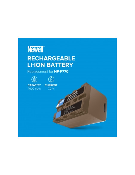 Akumulator Newell zamiennik NP-F770 USB-C do Sony