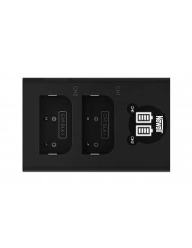 Ładowarka dwukanałowa Newell DL-USB-C do akumulatorów BLX-1 do Olympus