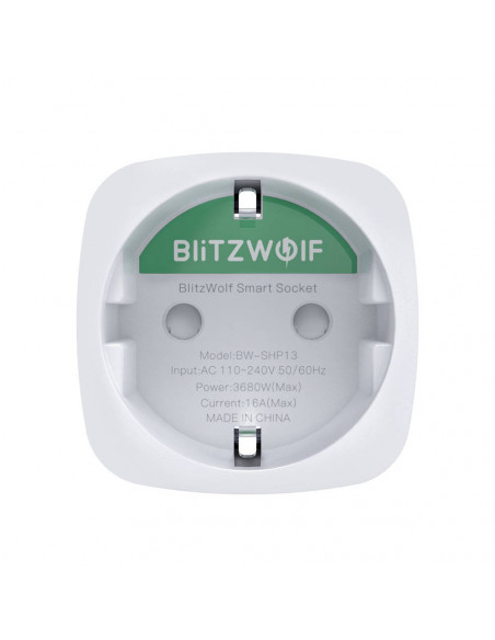 Inteligentne gniazdko ZigBee Blitzwolf BW-SHP13, 3680W