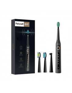 Szczoteczka soniczna do zębów FairyWill FW-507 (Czarna)