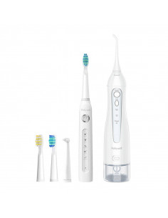 Szczoteczka soniczna do zębów z zestawem końcówek oraz...