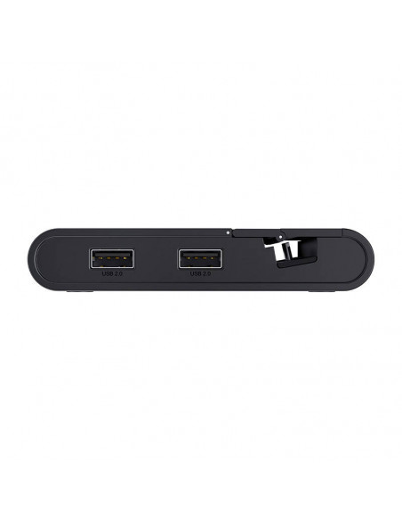 Stacja dokująca, HUB USB-C Baseus Mate Docking Pro do smartfonów, PD, 100W (czarna)