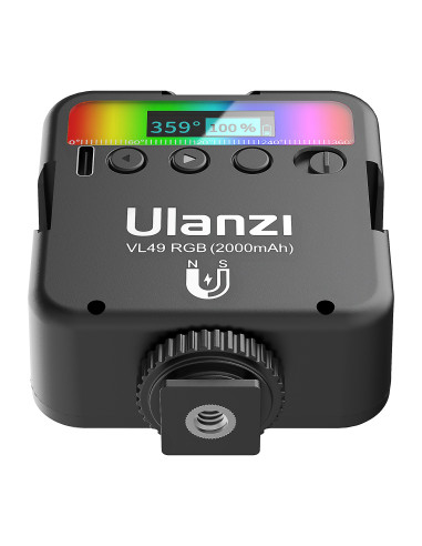 Lampa LED Ulanzi VL49 - RGB, WB (2500 K - 9000 K)