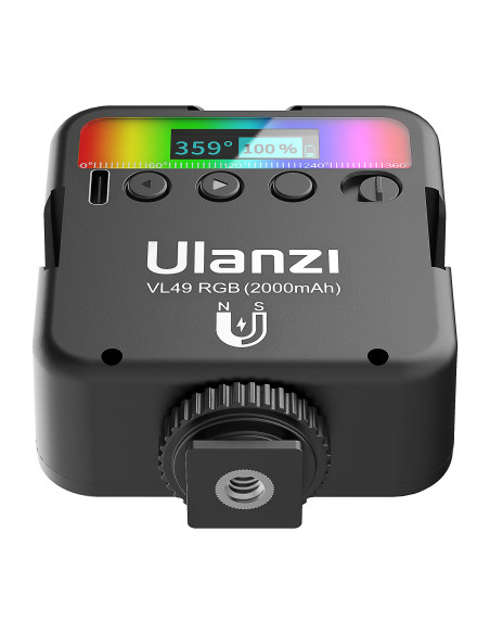 Lampa LED Ulanzi VL49 - RGB, WB (2500 K - 9000 K)