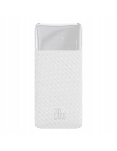 Powerbank Baseus Bipow 20000mAh, 2xUSB, USB-C, 20W biały