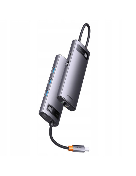 Hub 6w1 Baseus StarJoy Series USB-C HDMI 3xUSB 3.0