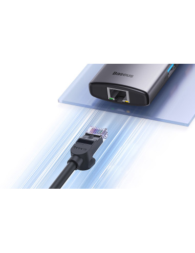 Hub 6w1 Baseus StarJoy Series USB-C HDMI 3xUSB 3.0