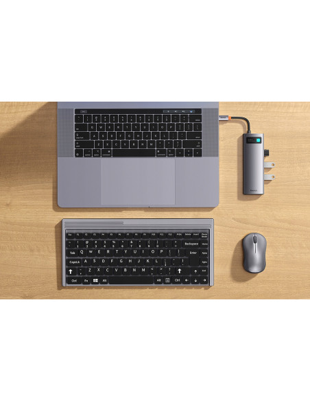 Hub 6w1 Baseus StarJoy Series USB-C HDMI 3xUSB 3.0