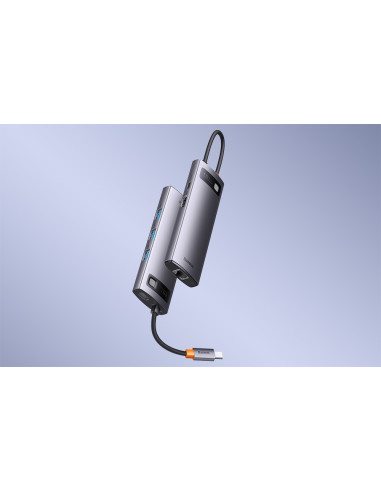 Hub 6w1 Baseus StarJoy Series USB-C HDMI 3xUSB 3.0