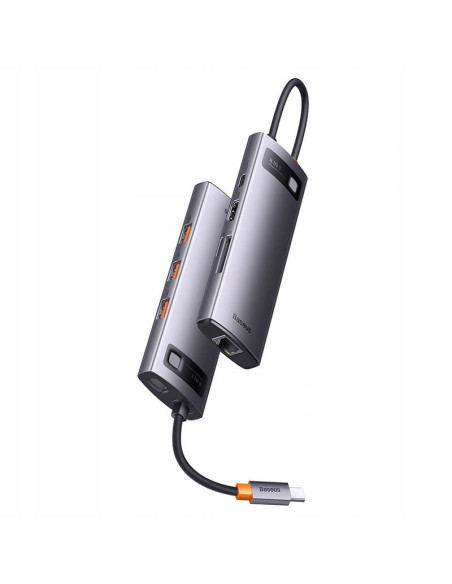 Hub 8w1 Baseus StarJoy Series USB-C HDMI 3xUSB 3.1