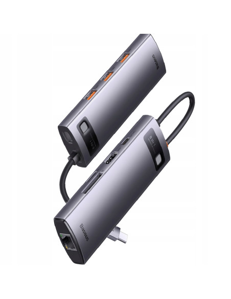 Hub 8w1 Baseus StarJoy Series USB-C HDMI 3xUSB 3.1