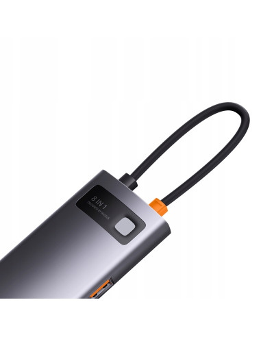 Hub 8w1 Baseus StarJoy Series USB-C HDMI 3xUSB 3.1