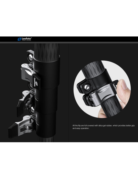 Statyw Leofoto Rapid Ranger LSR-324C+LH-40