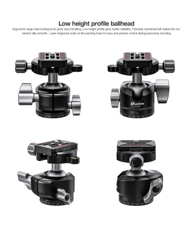 Statyw Leofoto Rapid Ranger LSR-324C+LH-40