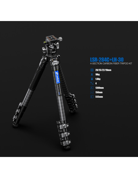 Statyw Leofoto Rapid Ranger LSR-284C+LH-30