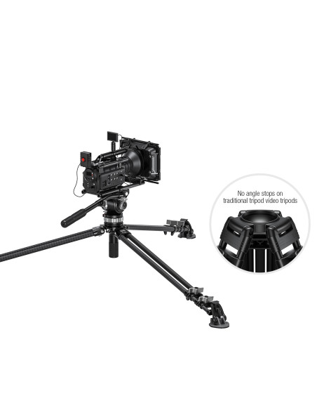 Statyw wideo Leofoto Kingkong LVC-193C+BV-15