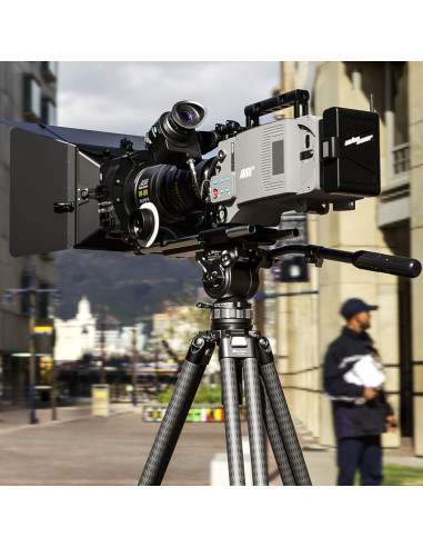 Statyw wideo Kingkong LVC-253C+BV-15