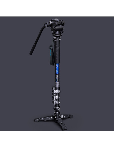 Monopod wideo Leofoto Wan MV-324C+BV-10