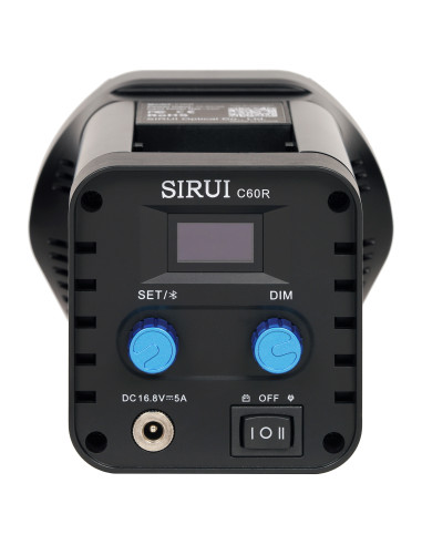 Lampa LED Sirui C60R - RGB, WB (2800 K - 6500 K)