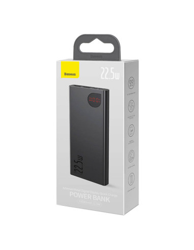 Powerbank Baseus Adaman Metal, 10000mAh, 22.5W...