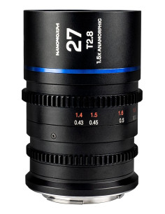 Obiektyw Venus Optics Laowa Nanomorph 27 mm T2,8 1,5X S35 Blue do Sony E