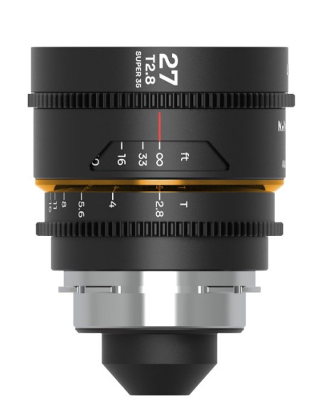 Obiektyw Venus Optics Laowa Nanomorph 27 mm T2,8 1,5X S35 Amber do Arri PL/Canon EF