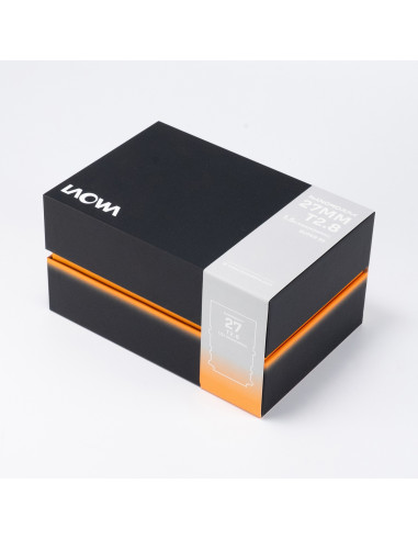 Obiektyw Venus Optics Laowa Nanomorph 27 mm T2,8 1,5X S35 Amber do Arri PL/Canon EF