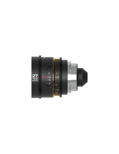 Obiektyw Venus Optics Laowa Nanomorph 27 mm T2,8 1,5X S35 Amber do Arri PL/Canon EF