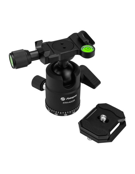 Głowica kulowa Fotopro FPH-42QR - czarna