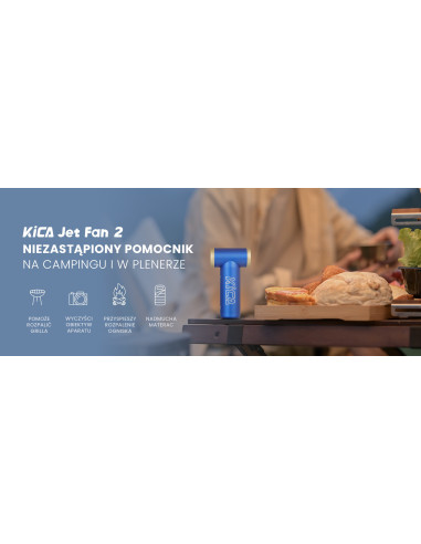 Dmuchawa wielofunkcyjna FeiyuTech KiCA JetFan 2 - niebieska