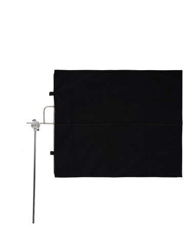 GlareOne Black Flag 75x90 cm - czarna flaga