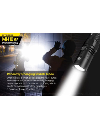 Latarka Nitecore MH10 V2 1200lm