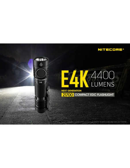 Latarka Nitecore E4K 4400lm