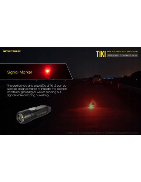 Latarka Nitecore TIKI LE 300lm